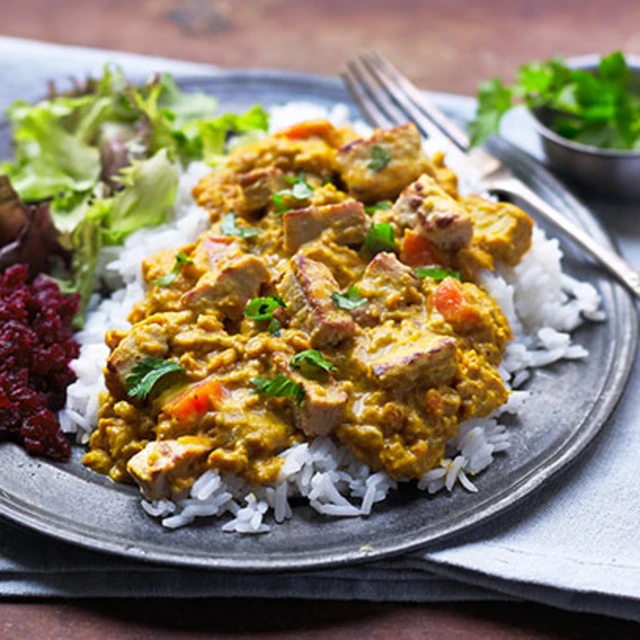 Katsu Curry with Quorn Pieces