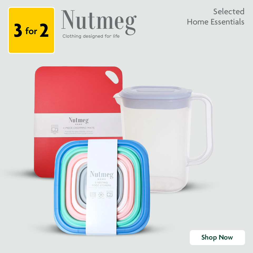 3 for 2 on Selected Home Essentials