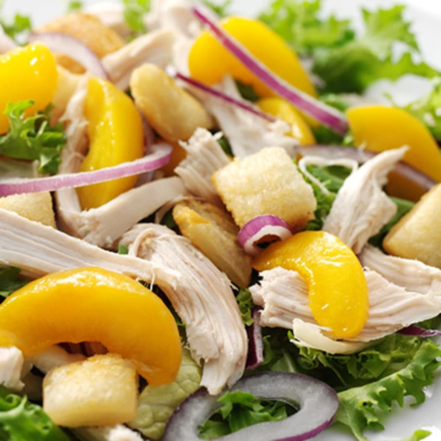 Chicken and Peach Salad