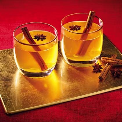 Mulled Craft Cider with Bourbon