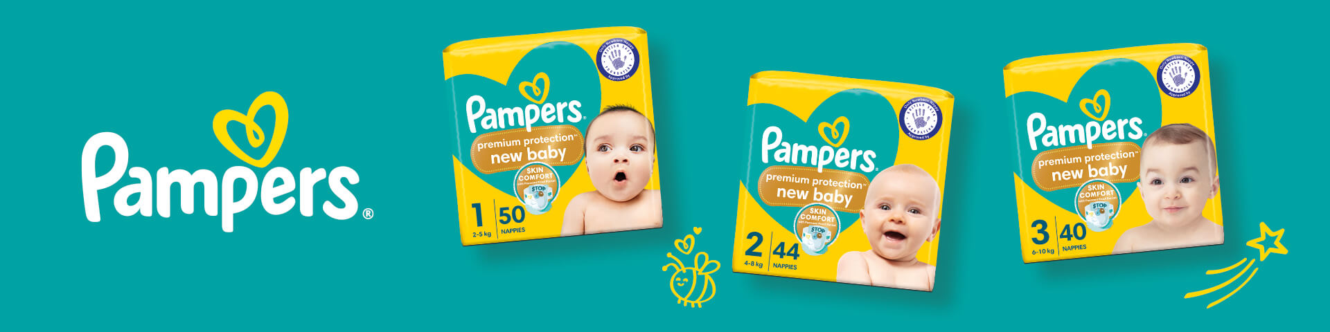 Pampers Range