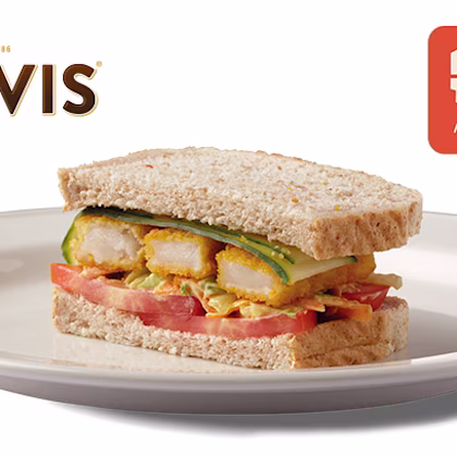 Mega Fish Finger Butty