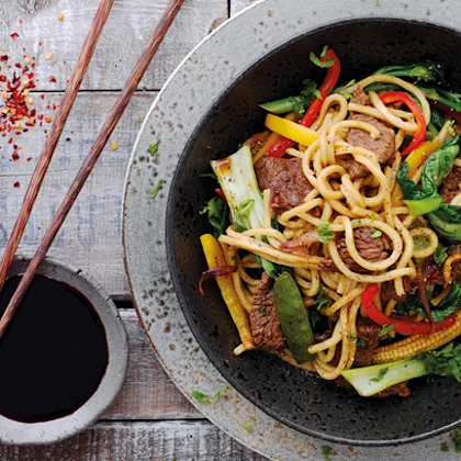 Oriental Lamb Stirfry