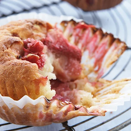 Strawberry and Banana Muffins