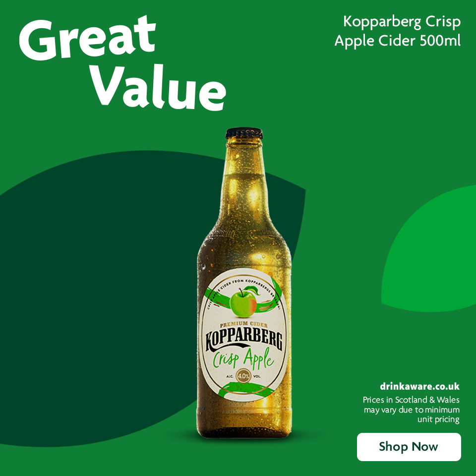 Kopperberg promotional banner 