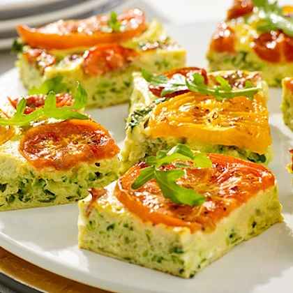Tomato and Courgette Frittata