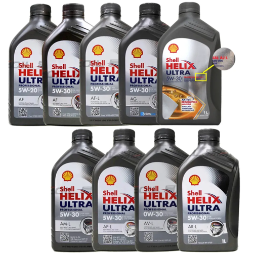 SHELL Helix Ultra Professional系列 5W20/5W30 合成機油 