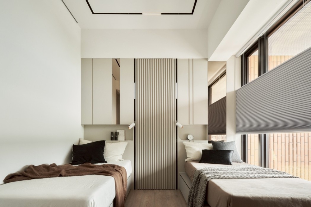 現代風室內設計案例 3：小宅機能魔法師的隱形收納術