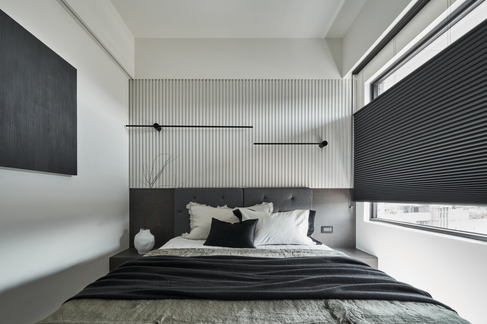 現代風室內設計案例 2：減法美學鋪陳的靜謐休憩空間