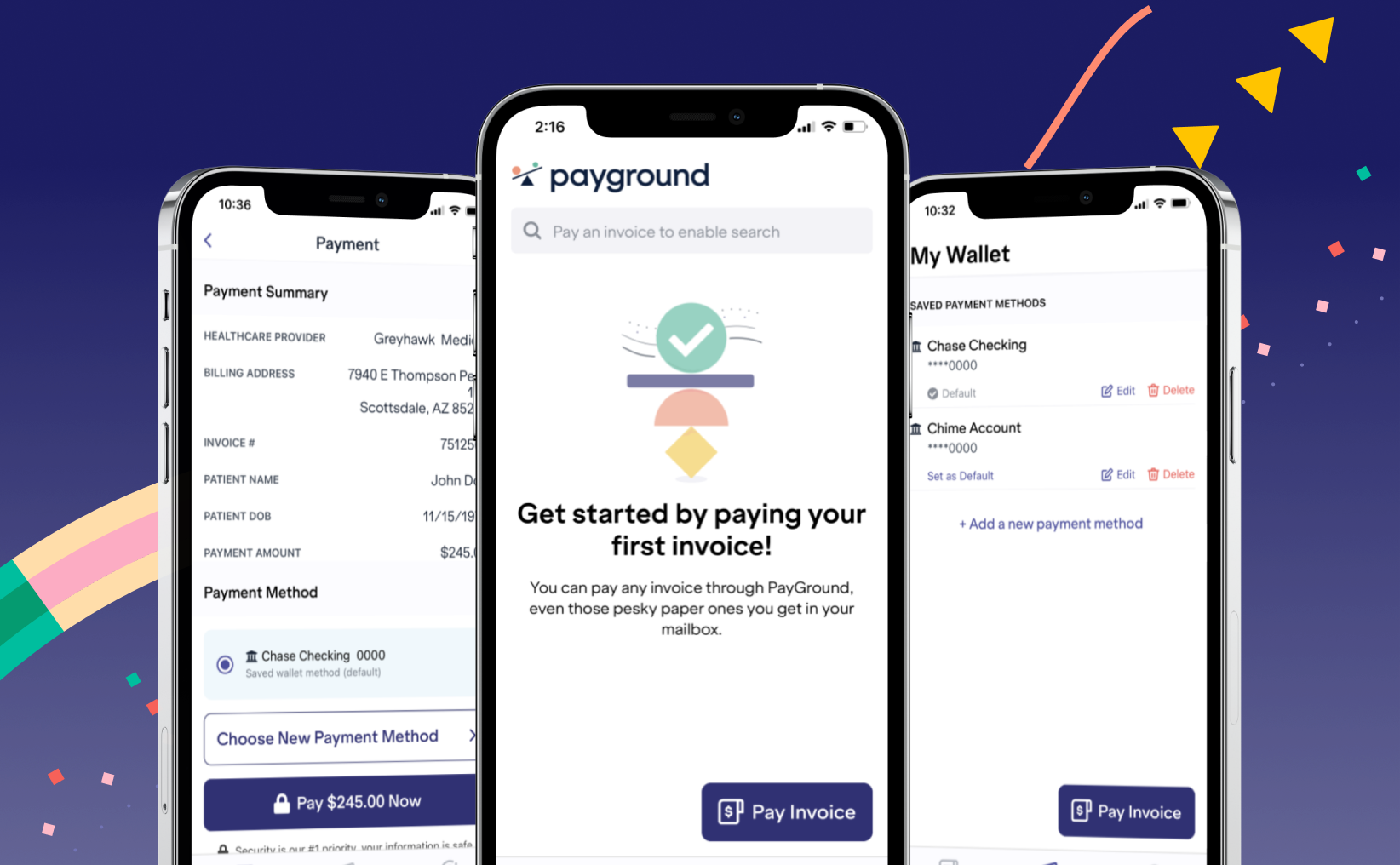 PayGround Mobile App screenshot