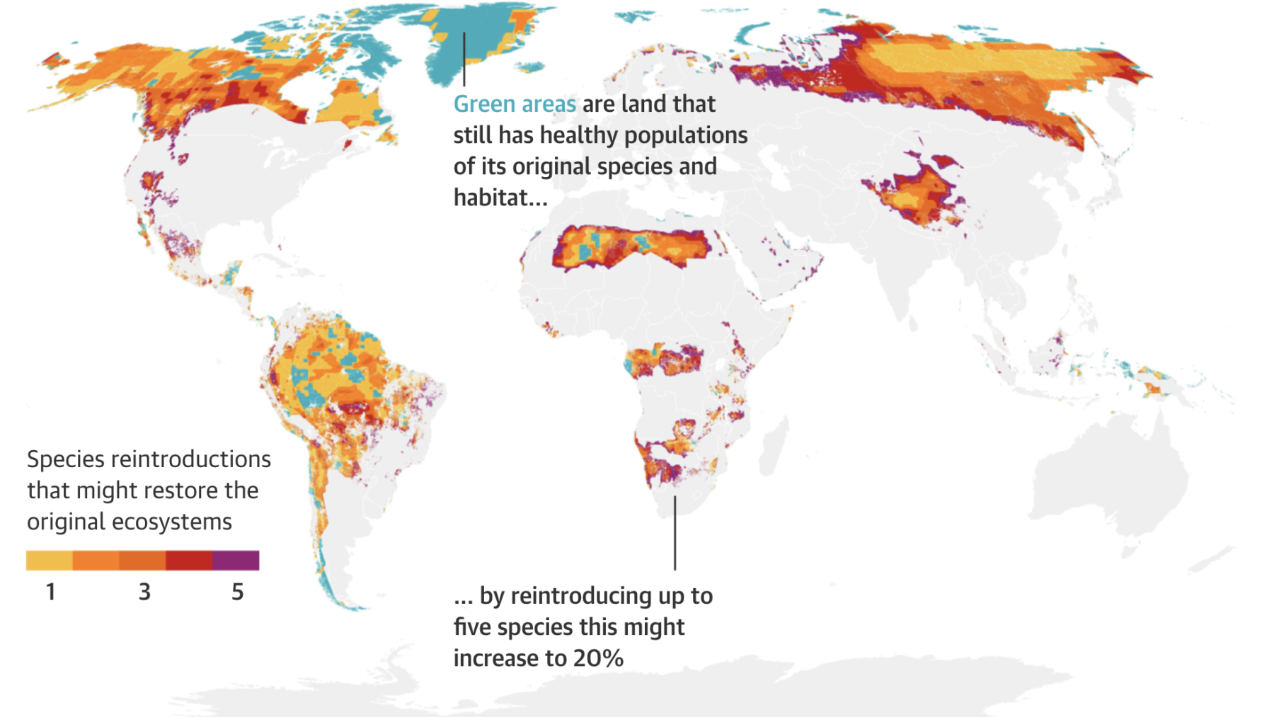 3 per cent intact ecosystem remains study