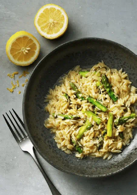 Kremet Risoni med asparges, sitron og parmesan | Barilla | Barilla