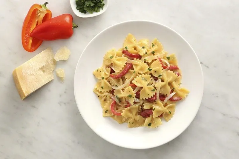 Pasta Carbonara med röd paprika | Barilla | Barilla