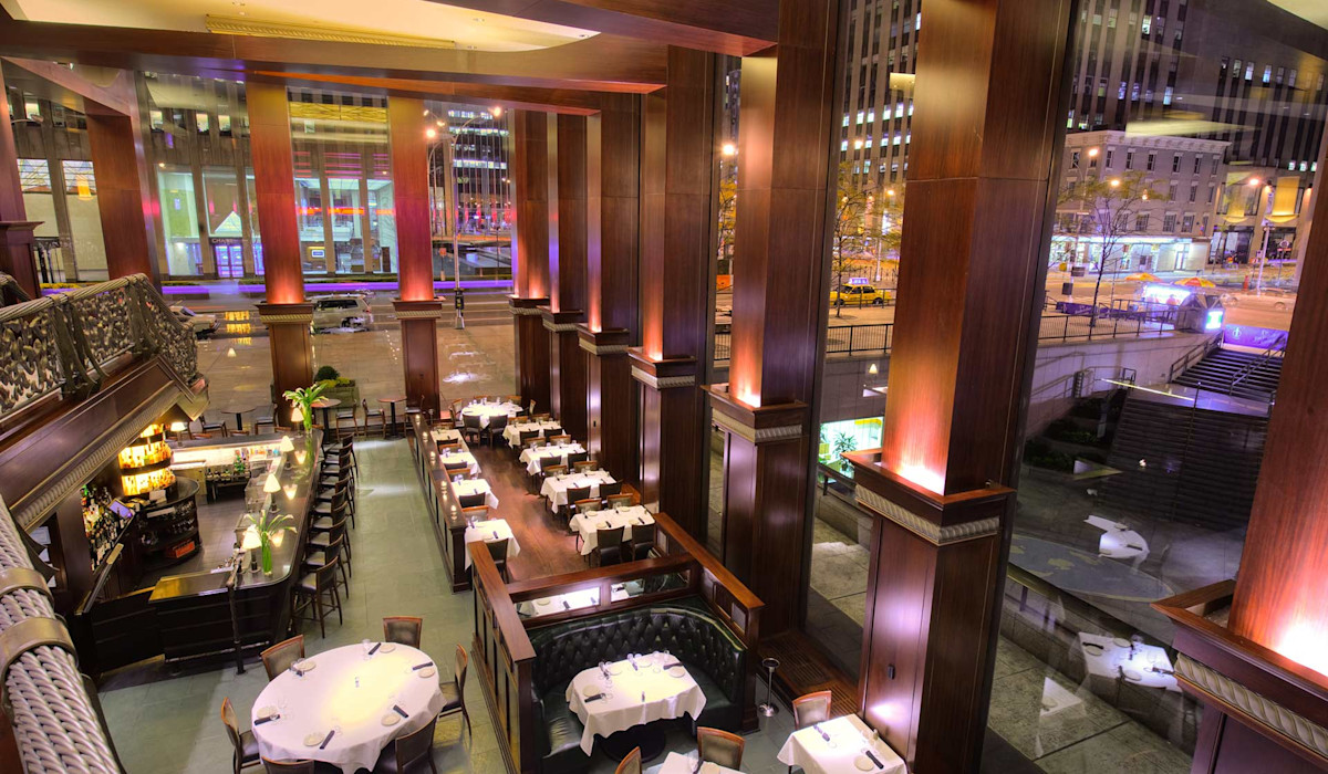 Dish or dining room at Del Friscos Double Eagle Steakhouse New York