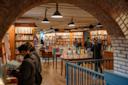Interior of McNally Jackson Books