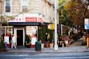 Exterior of Tom's Restaurant in Brooklyn, NYC