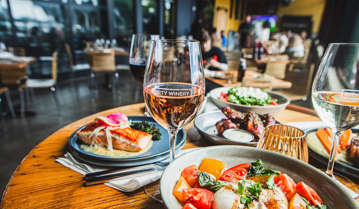 Dish or dining room at City Winery