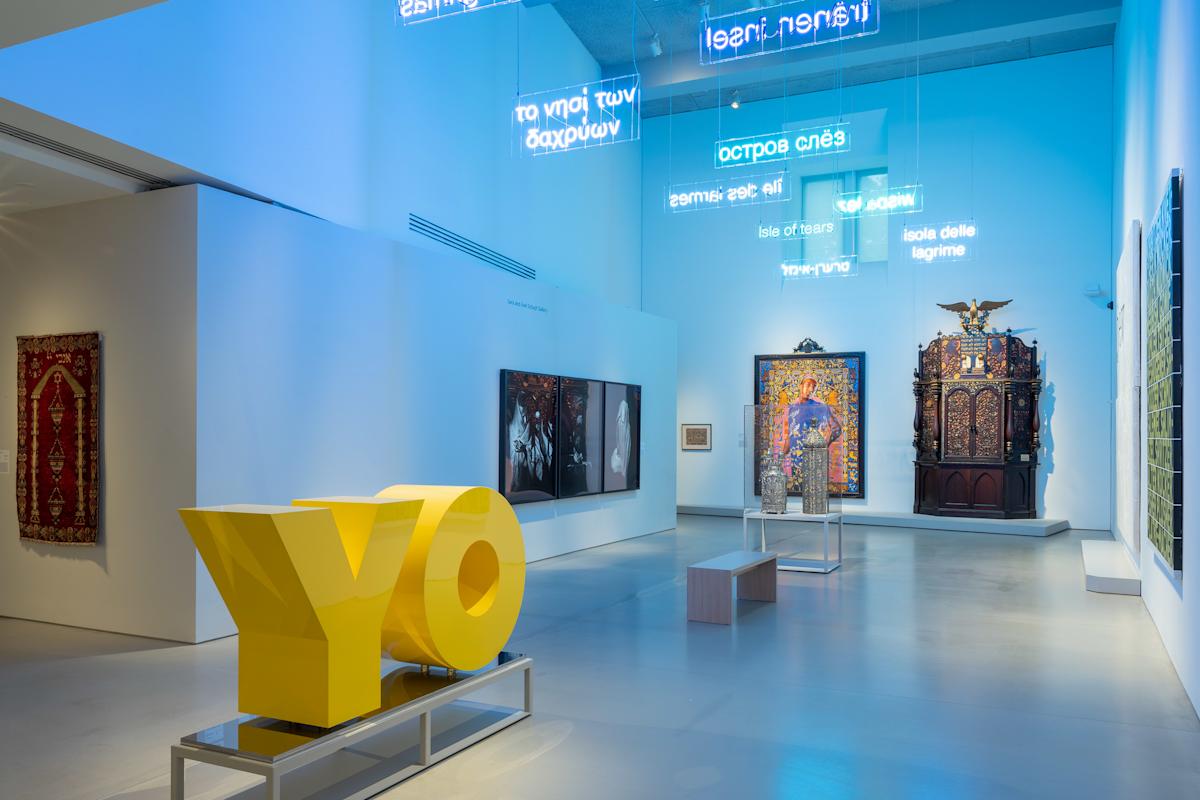 Installation view of &ldquo;Constellations&rdquo; in Scenes from the Collection. The Jewish Museum, NY. 
Photo by: Kris Graves
