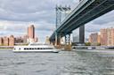 NYC Water Cruise under Manhattan Bridge