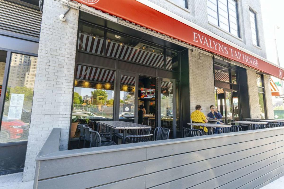 Exterior of Evalyn’s Tap House