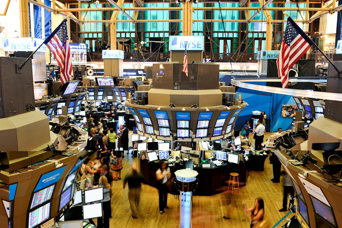 Inside the trading floor of the New York Stock Exchange