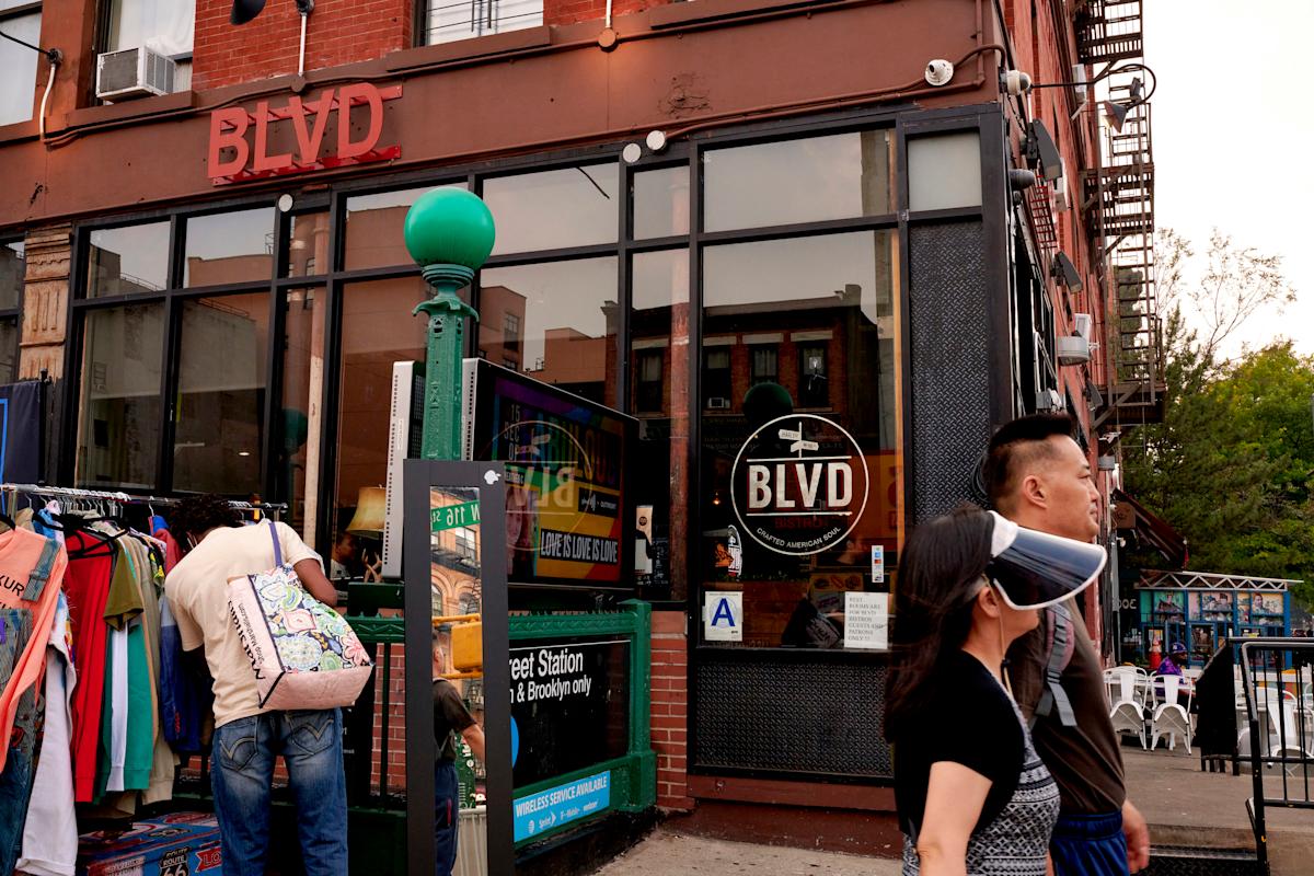 Exterior of BLVD Bistro