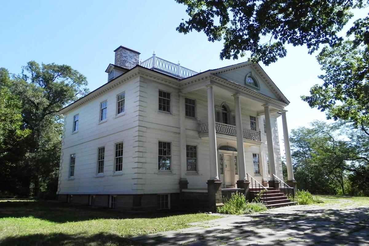 Morris-Jumel Mansion, Exterior, Museum, Inwood, Washington Heights, Manhattan, NYC 