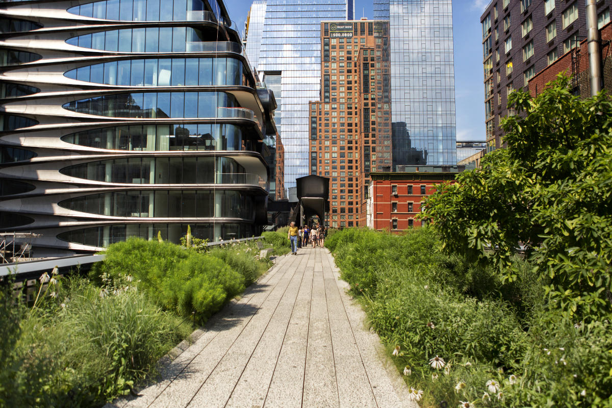 High Line Park in New York 