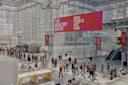 Interior of the Armory show 
