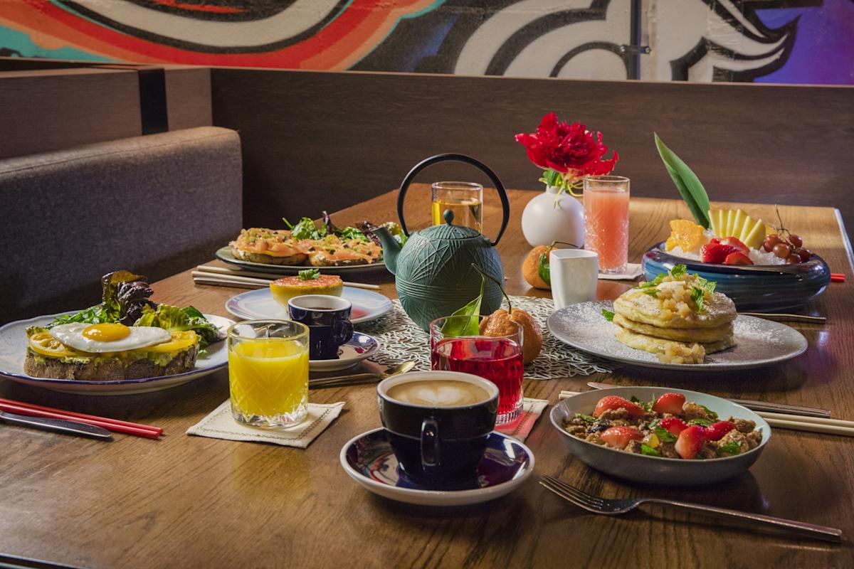 interior, table, food