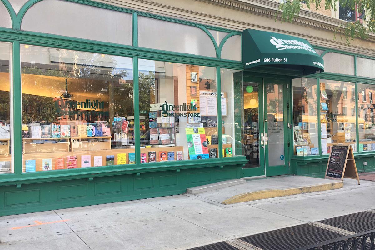 exterior,  Greenlight Bookstore