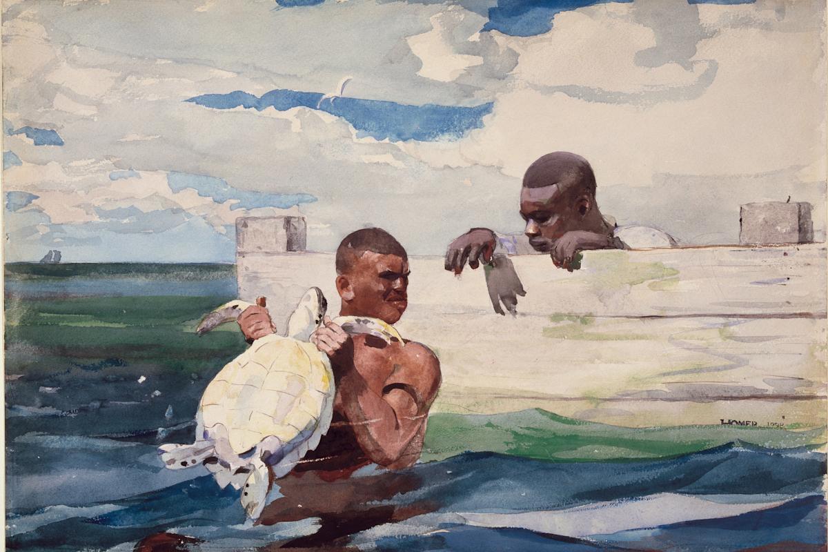 "The Turtle Pound" (1898), Winslow Homer. Courtesy, Brooklyn Museum, Sustaining Membership Fund, Alfred T. White Memorial Fund and A. Augustus Healy Fund