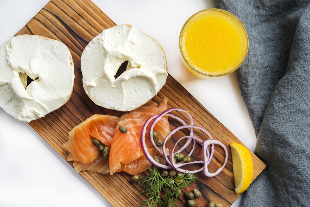 Black Seed Bagels, food