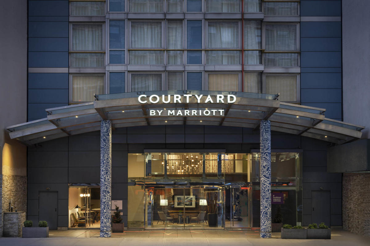 Exterior of Courtyard by Marriott New York Manhattan/SoHo.