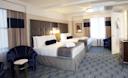 Double double guest room at Wyndham New Yorker Hotel 