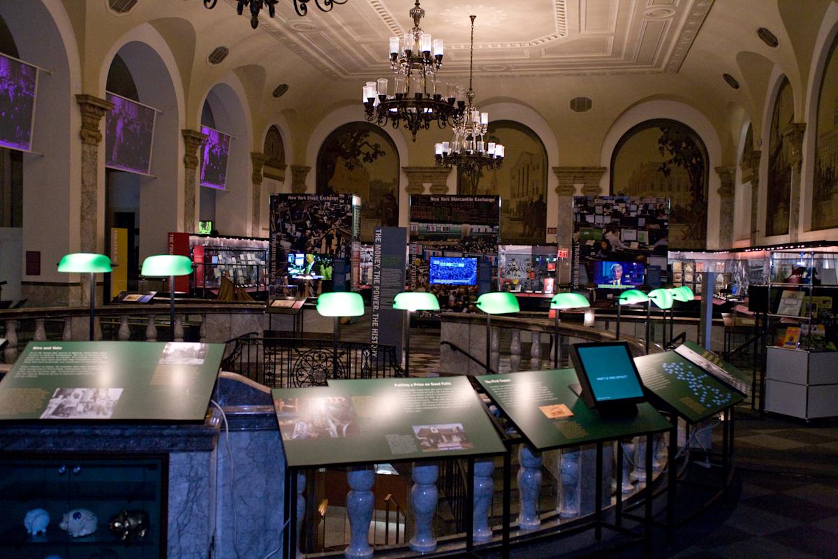 Museum of American Finance, interior