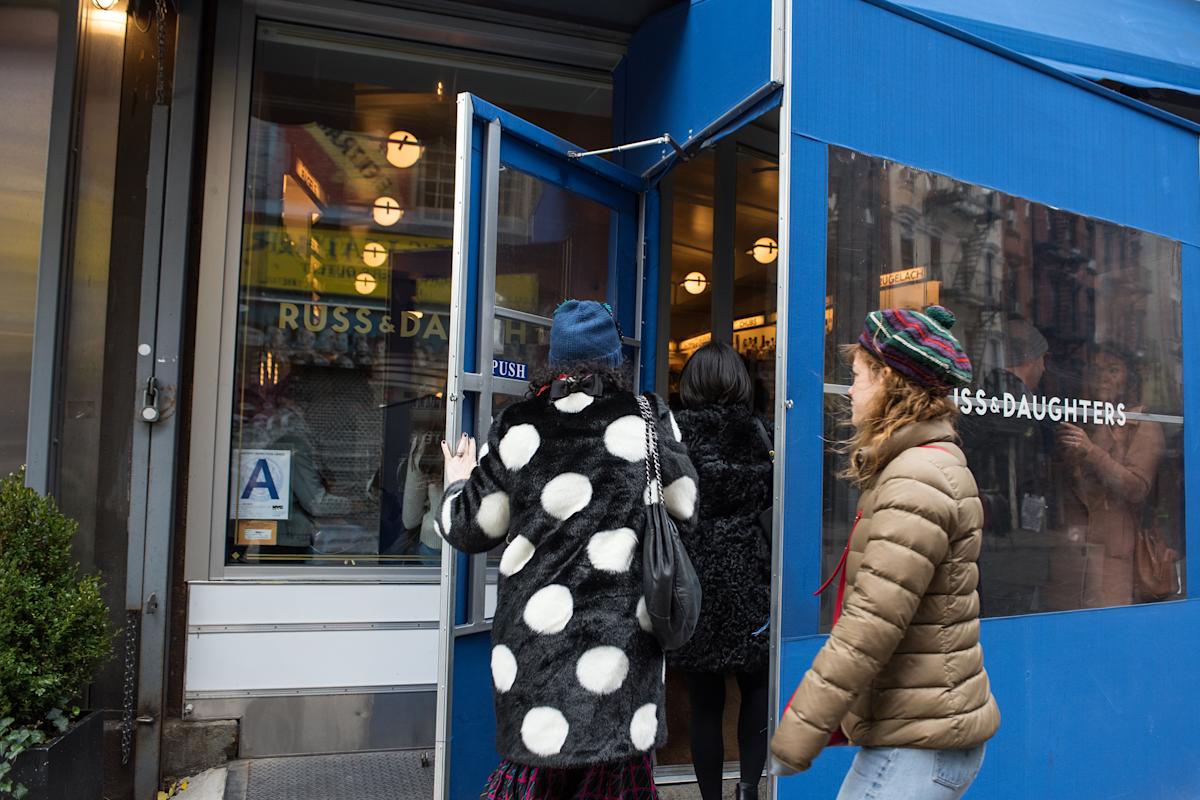 Russ &amp; Daughters Cafe in the Lower East Side