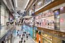 Shops inside the Hudson Yards Mall in Hudson Yards, NYC