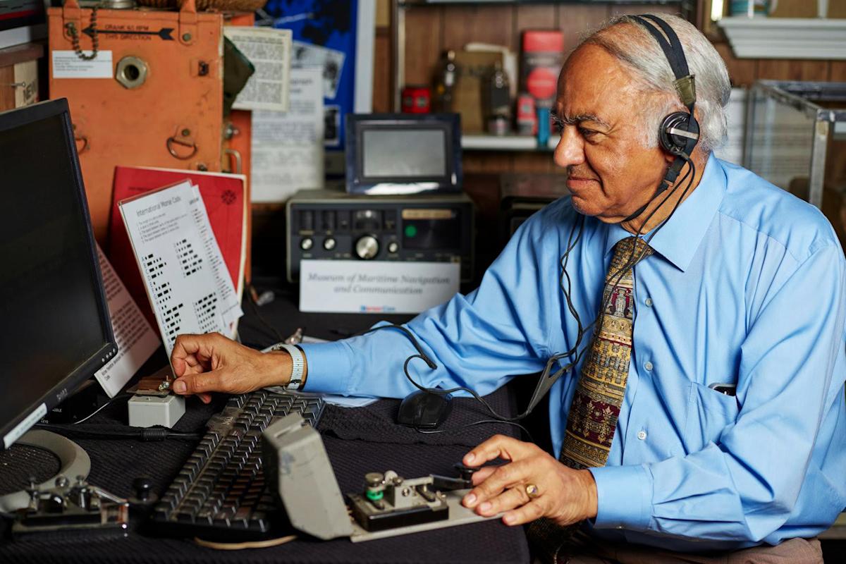 Museum of Maritime Navigation and Communication, Man, Radio, Staten Island, NYC