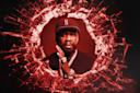 Poster for rapper 50 Cent show