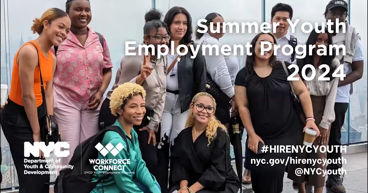 Summer Youth Employment Program 2024 | Learn About NYC Travel And Tourism