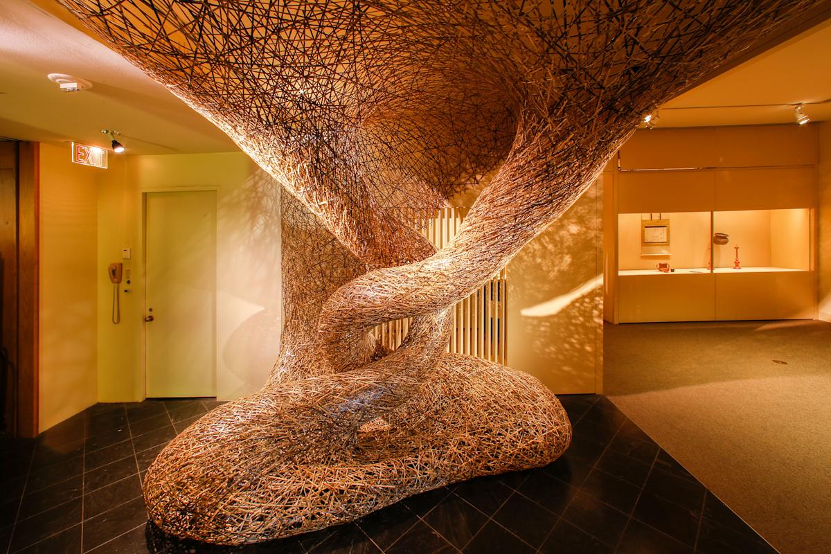 "The Gate"(1989&ndash;present), 2017. by Tanabe Chikuunsai IV. Courtesy, The Metropolitan Museum of Art. Photo: Courtesy Tanabe Chikuunsai IV