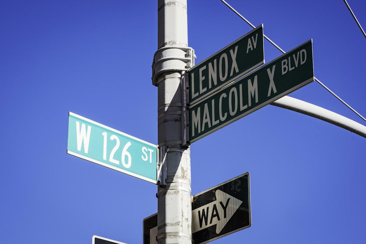 Street Signs, Harlem, Manhattan, NYC