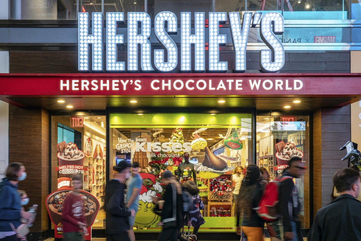 Exterior of Hershey's Chocolate World Times Square