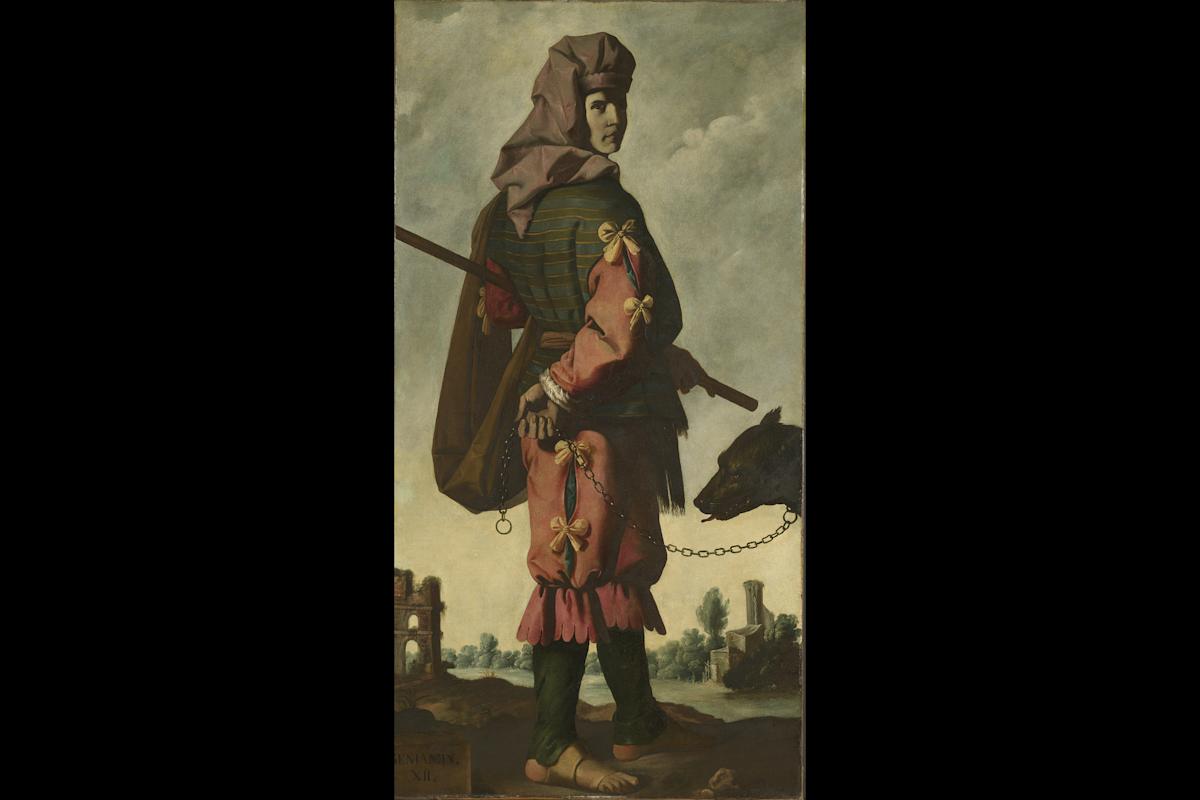 "Benjamin" (c.1640-45) by Francisco de Zurbar&aacute;n. &copy; Grimsthorpe and Drummond Castle Trust. Photo: Robert LaPrelle