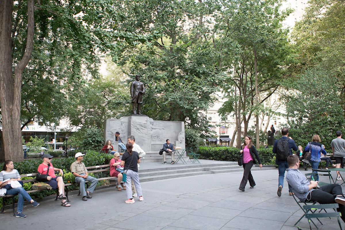 Madison Square Park in Flatiron, NYC