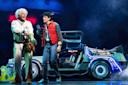 Back to the Future The musical actors on stage
