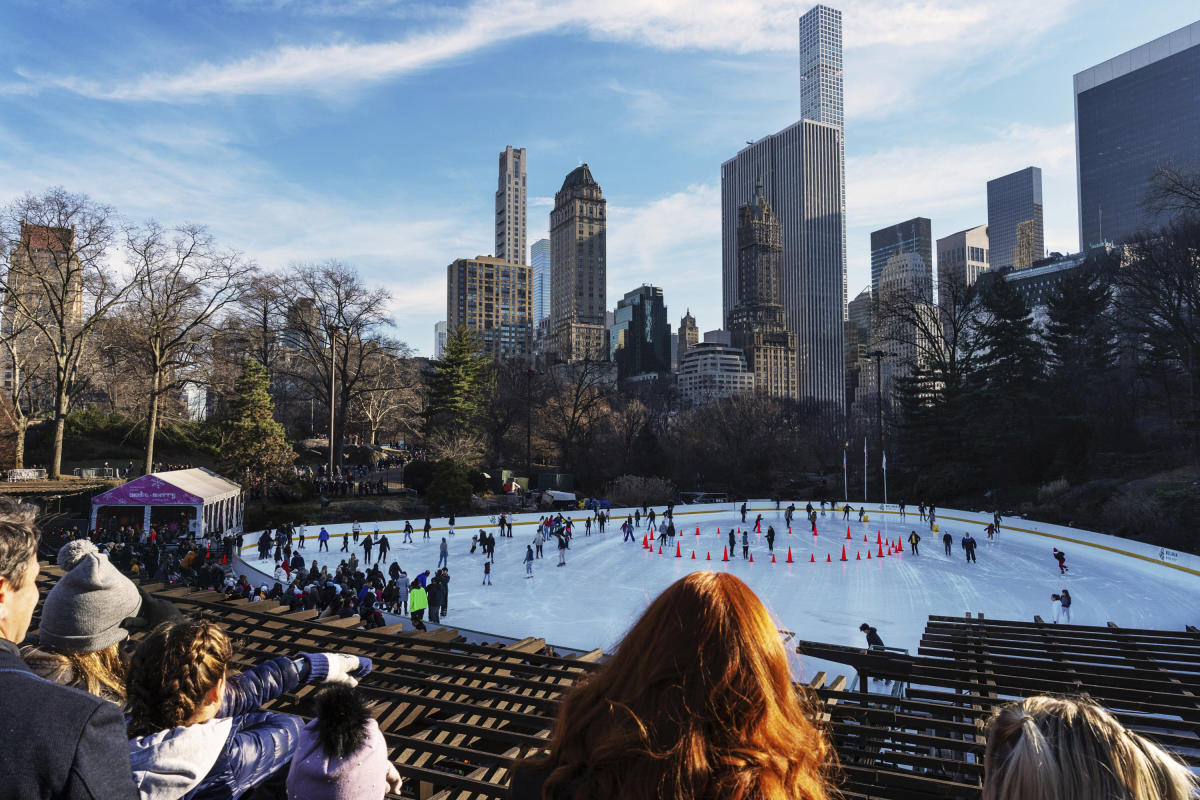 Ice Skating in Central Park 2023