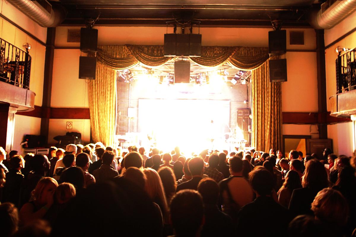 Bowery Ballroom stage