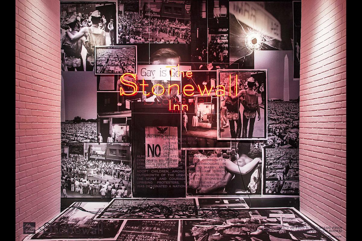 Pride Window Display, Stonewall